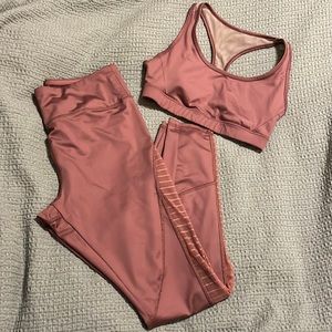Forever 21 Athletic Set- Leggings & Sports Bra